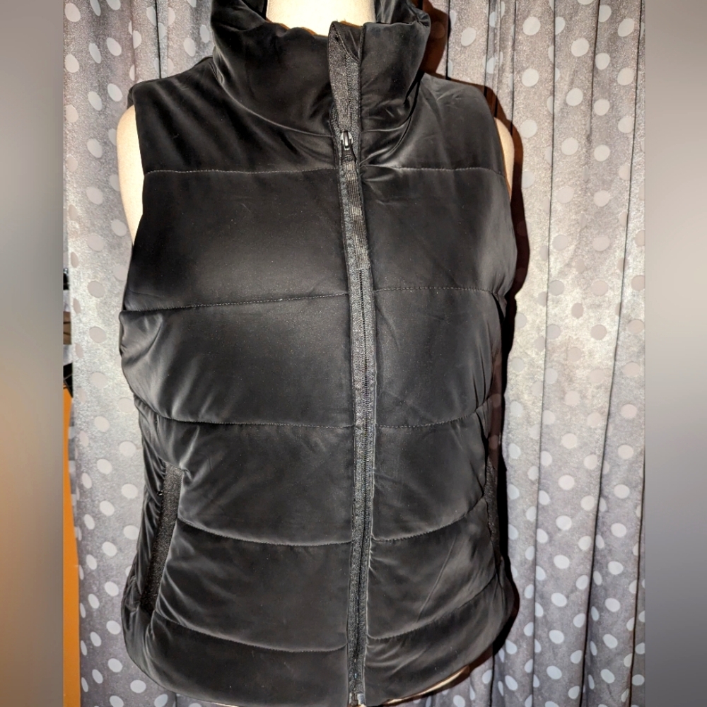 PACIFIC TRAIL Black Puffer Full Zip Vest XL